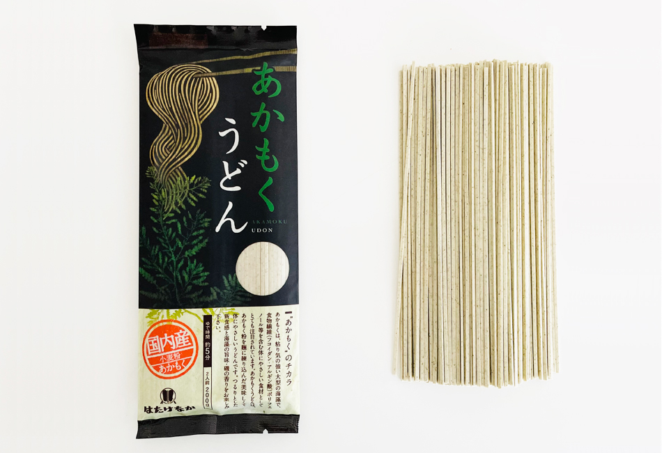 あかもくうどん 200g（はたけなか製麺）｜おとりよせネット