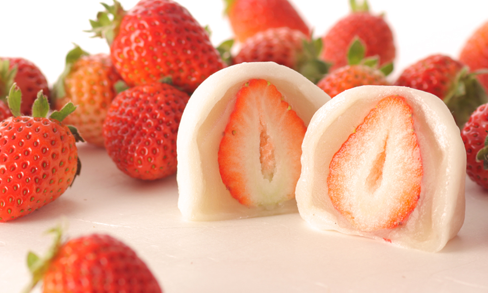 いちご大福6個入り（京都の和菓子 京みずは）｜おとりよせネット
