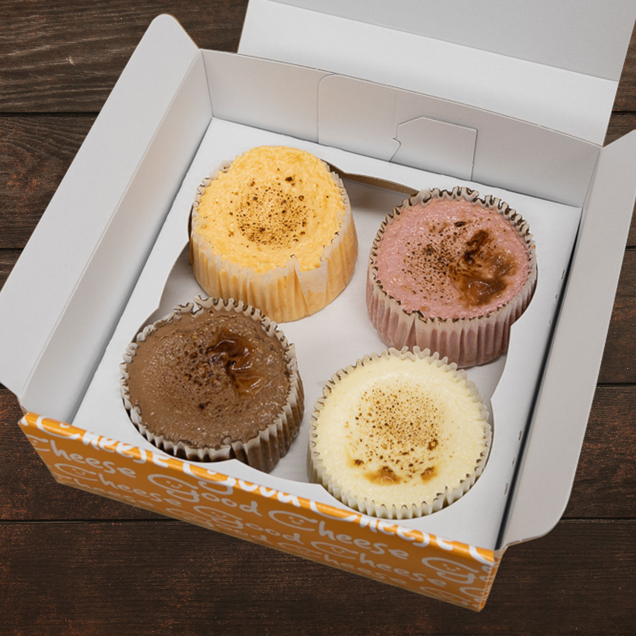 チーズケーキ ミニ4種類セットA（ちばチーズスイーツ ぐっちーず
