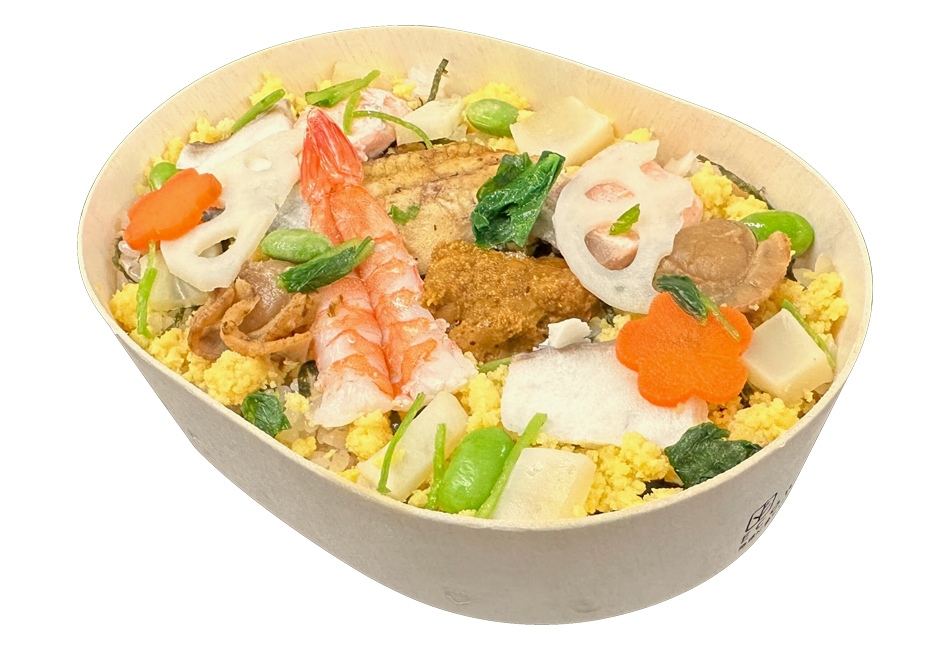 まさにこれぞ冷凍グルメ。レンチンで豪華海鮮ちらし寿司が食べられる