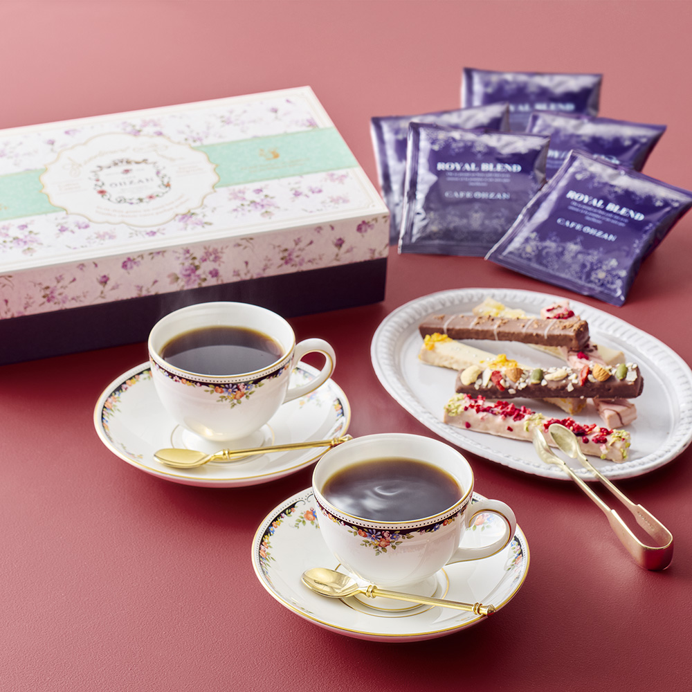 カフェドラペ（ラスクとコーヒーのセット）（CAFE OHZAN（カフェ