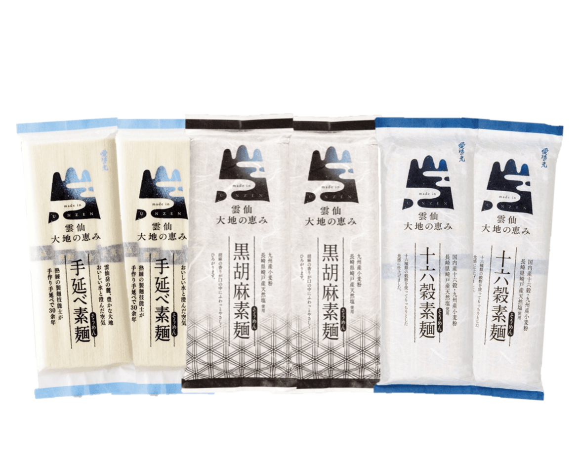 雲仙大地の恵み 素麺詰合せ（コロニーエンタープライズ）｜おとりよせ