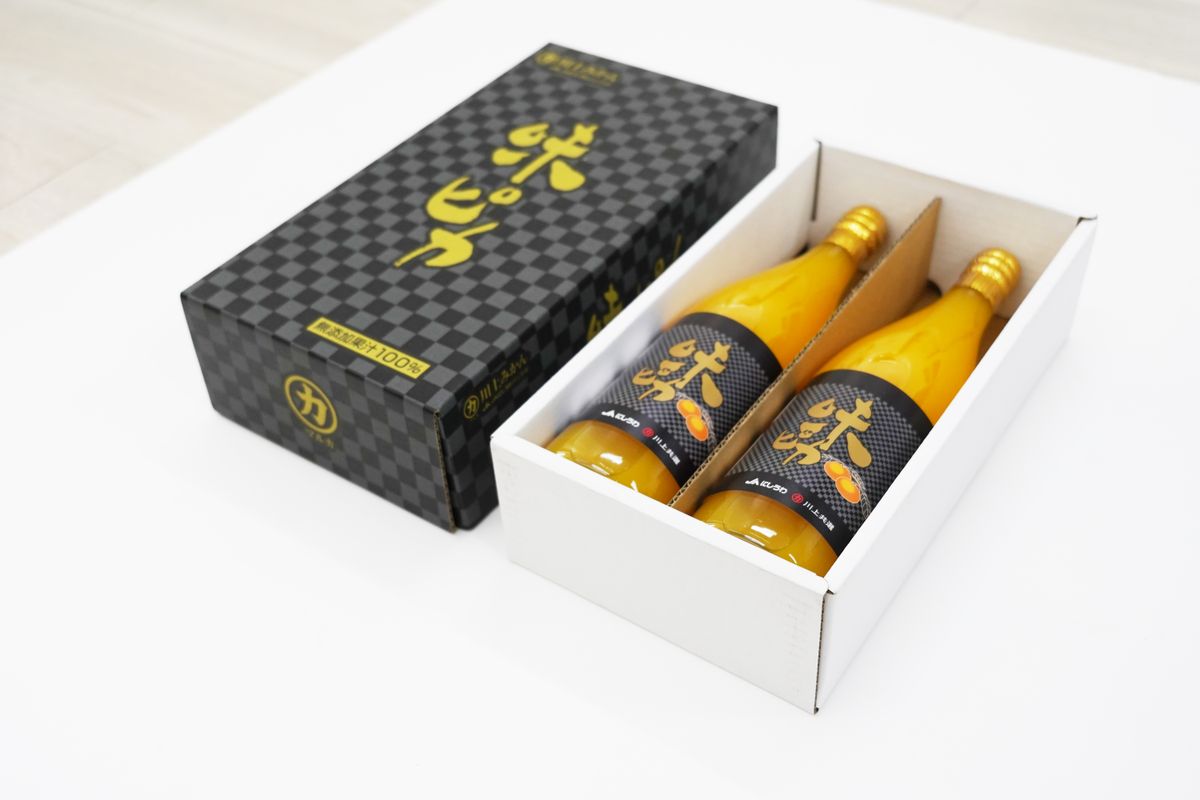 味ピカジュース 2本セット（えひめ逸品）｜おとりよせネット