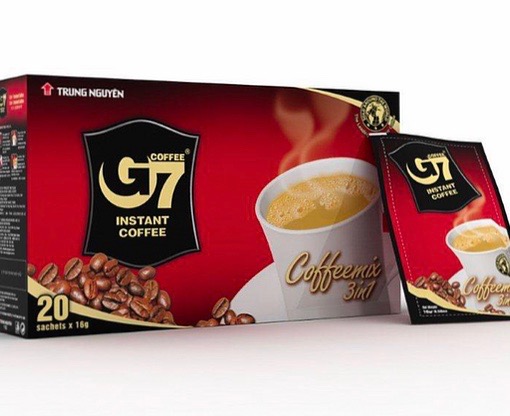 3箱 カフェオレ G7 3in1coffee TRUNG NGUYEN（チュングエン）（B＆A
