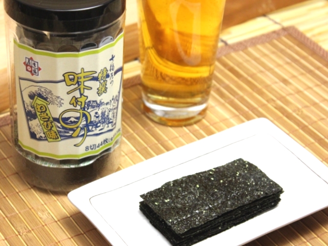 特選味付海苔 わさび味卓上（味付けのり）（海苔の七福屋