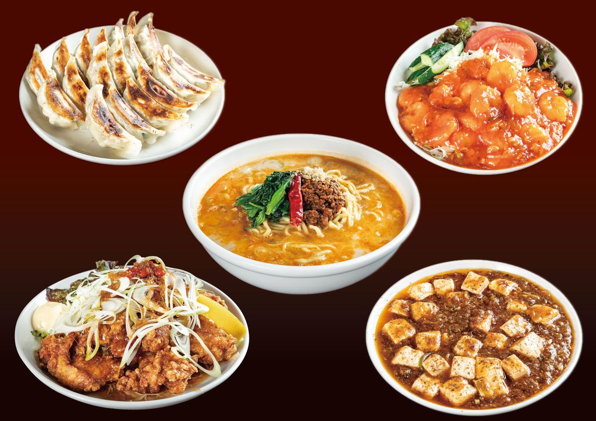 中華の王道5点とラー油セット（ラーメンどんき）｜おとりよせネット
