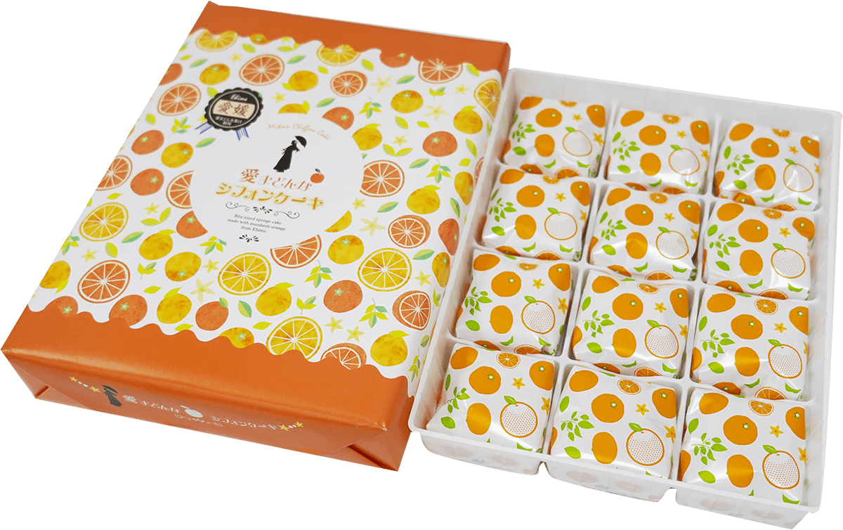 愛媛県産 愛まどんな シフォンケーキ（えひめ逸品）｜おとりよせネット