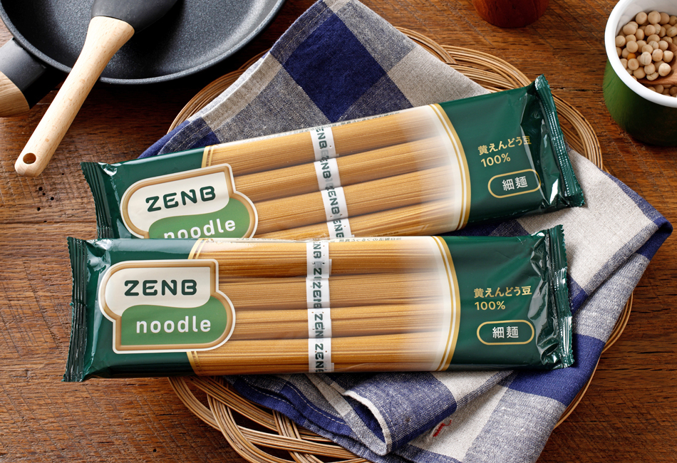 ゼンブヌードル 細麺（4食×2）（ZENB）｜おとりよせネット