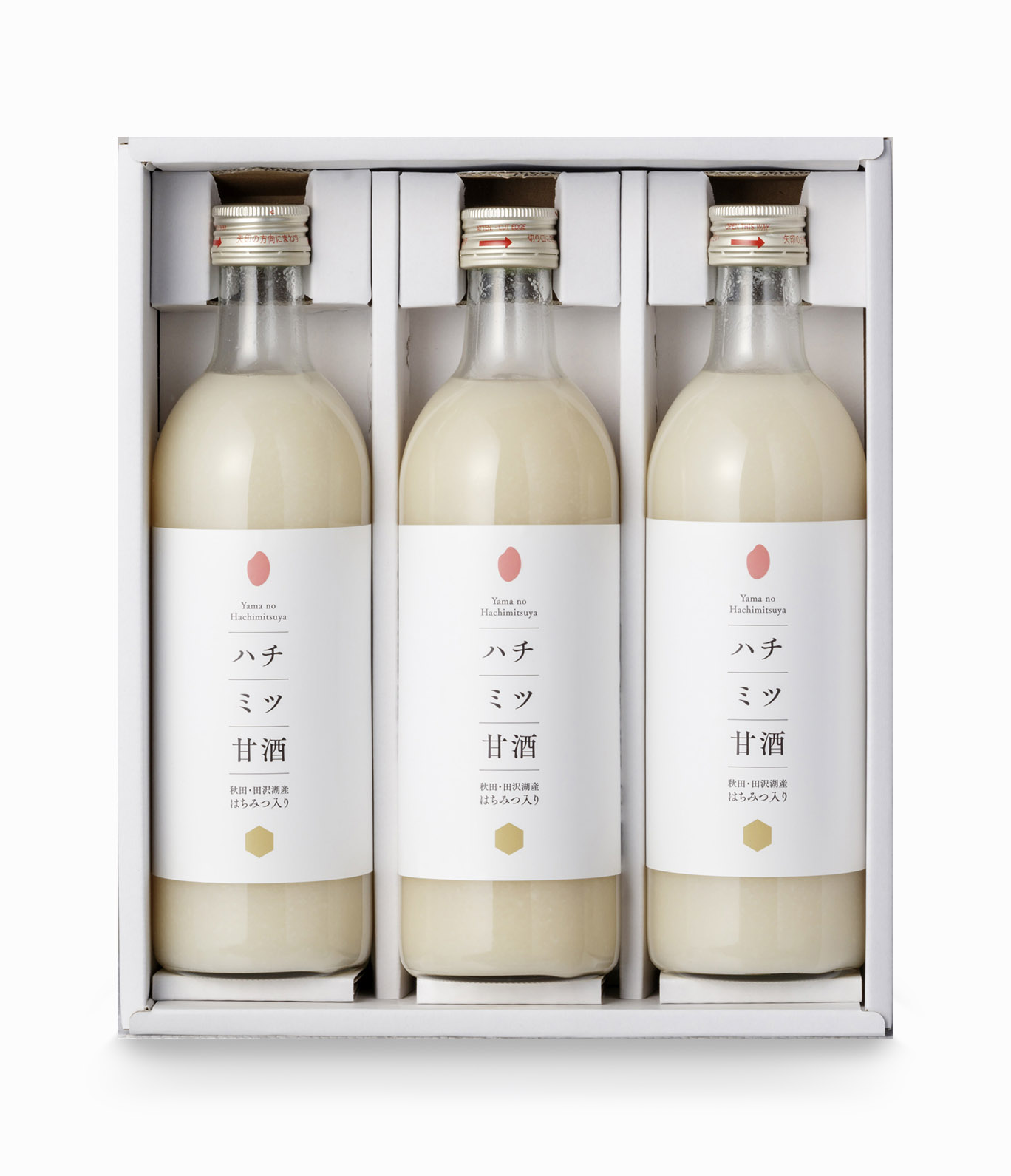 ハチミツ甘酒3本セット 小（山のはちみつ屋）｜おとりよせネット