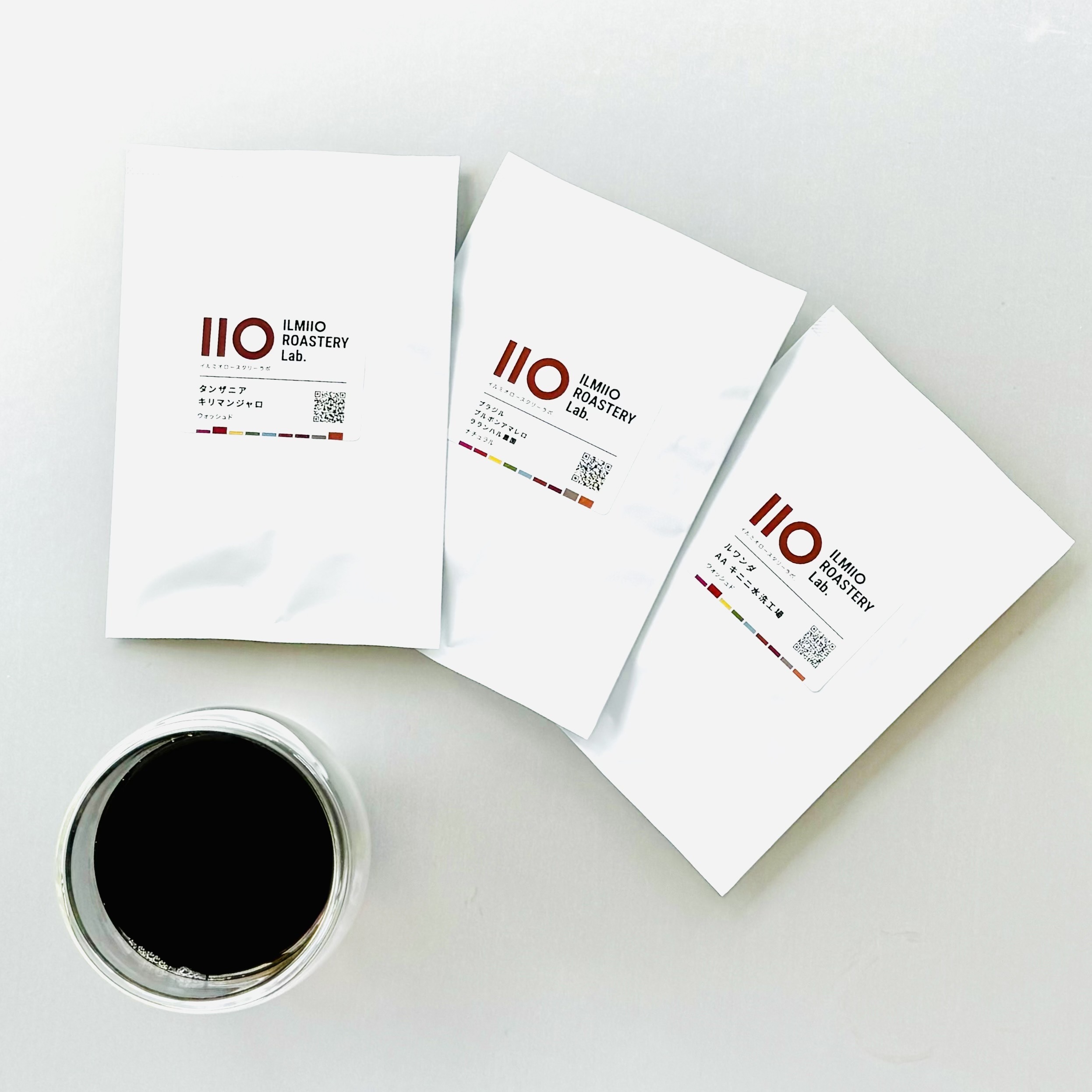 季節のおためしセット 3種×50g（コーヒー豆 ）（ILMIIO ROASTERY Lab