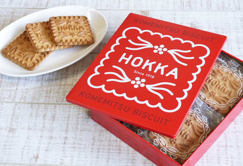 米蜜ビスケットギフト缶（hokka）｜おとりよせネット