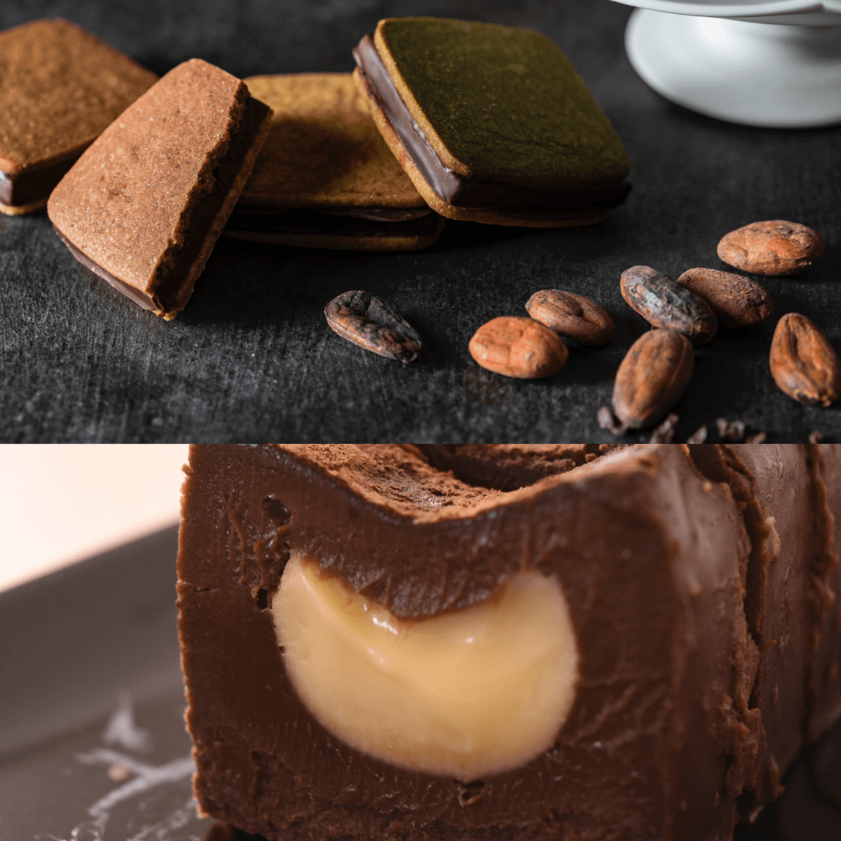 チョコレートサンド(バニラ・四日市抹茶・ビター各3個入)+ガトー