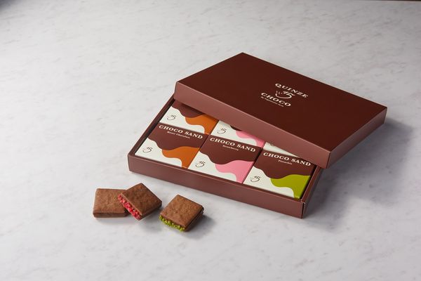 Quinze Choco】カーンズショコラサンド6個セット（いちごの里