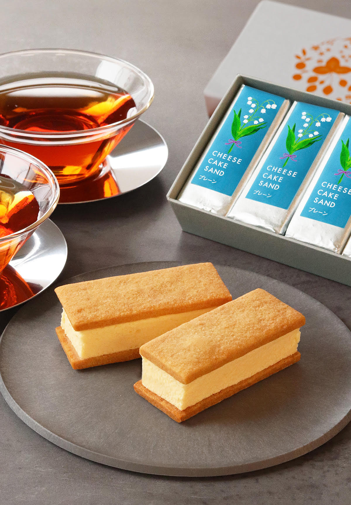 チーズケーキサンド 〈プレーン6本入り〉 - CHEESECAKE SAND -（M