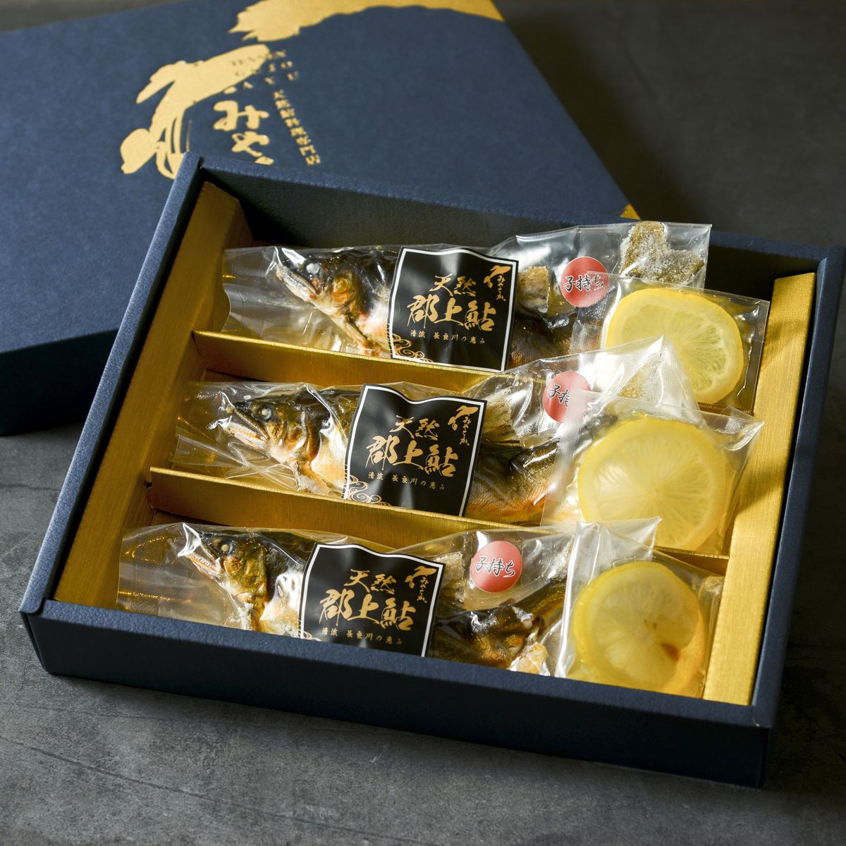 天然鮎子持ち塩焼きセット（天然鮎みやちか）｜おとりよせネット