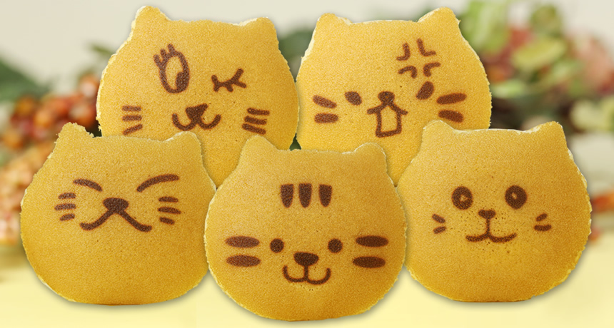世田谷 文の菓（ふみのか）「猫さんどら焼き「ドラねこ」5個入り 」の