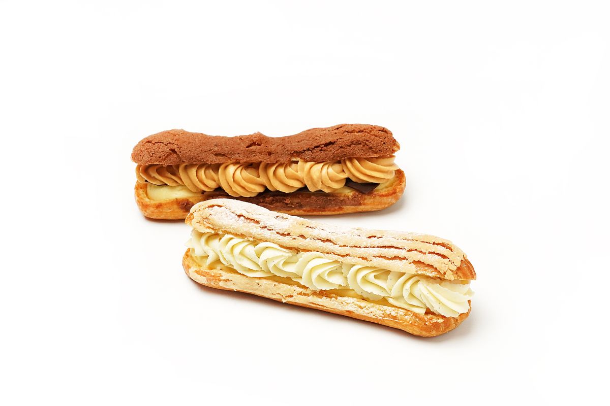 ケーキ エクレア キャラメル＆ヴァニラ（6個詰合せ）（グラン スイート