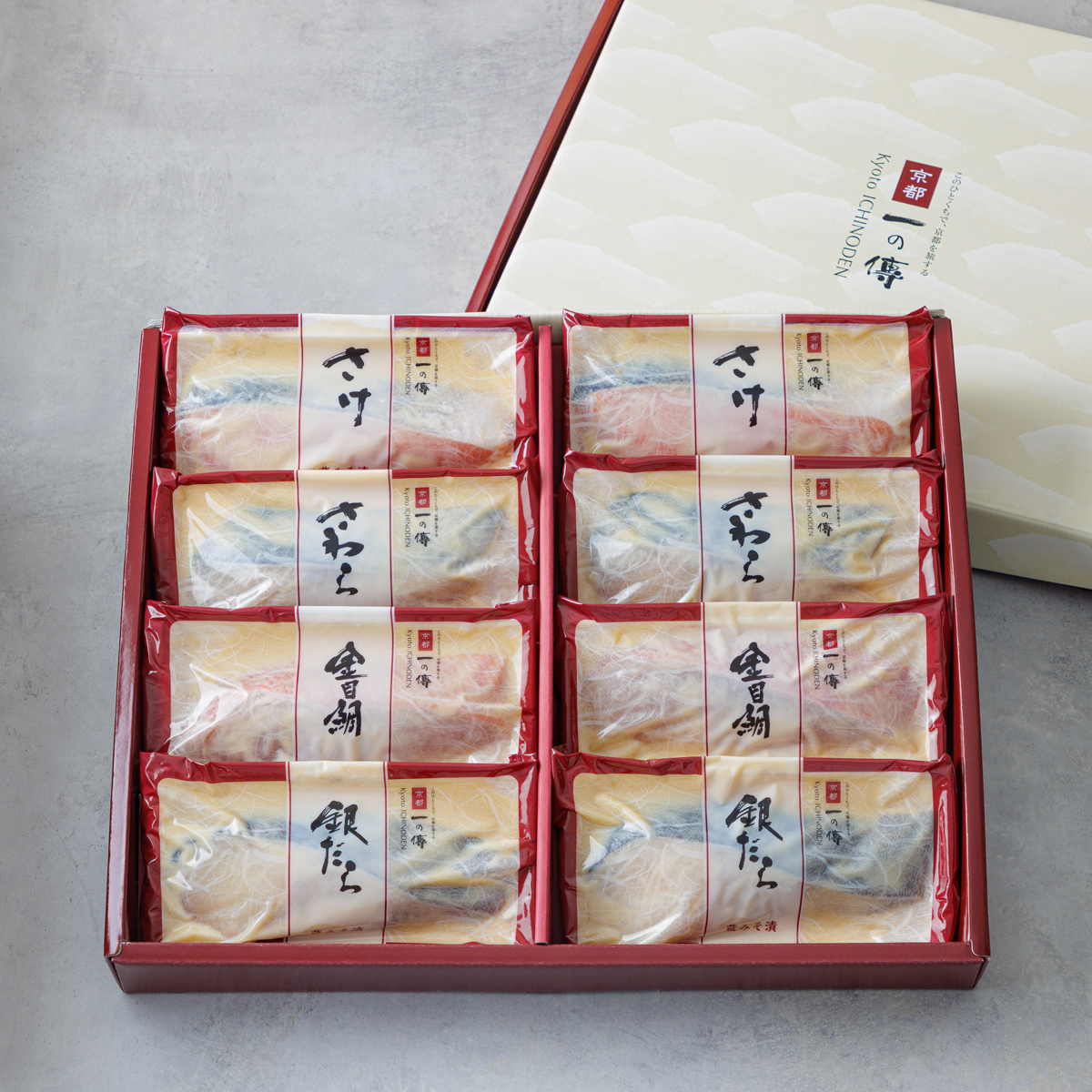 貴船」4種8切入 蔵みそ漬 詰合せ[K-8]（京都一の傳）｜おとりよせネット