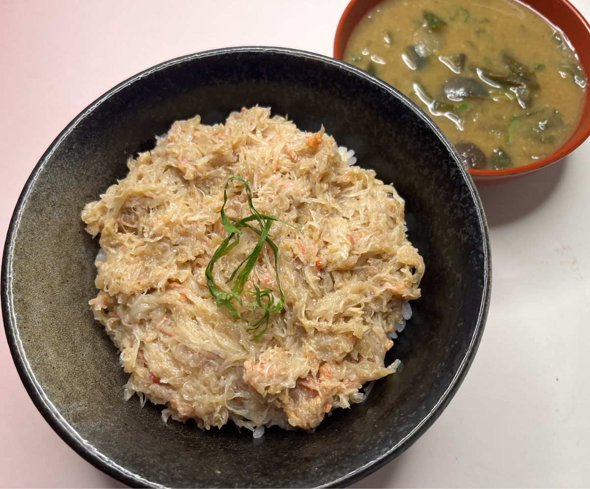 蟹丼」と「蟹汁」の詰め合わせセット2人用（Noix de Coco（ノワドココ