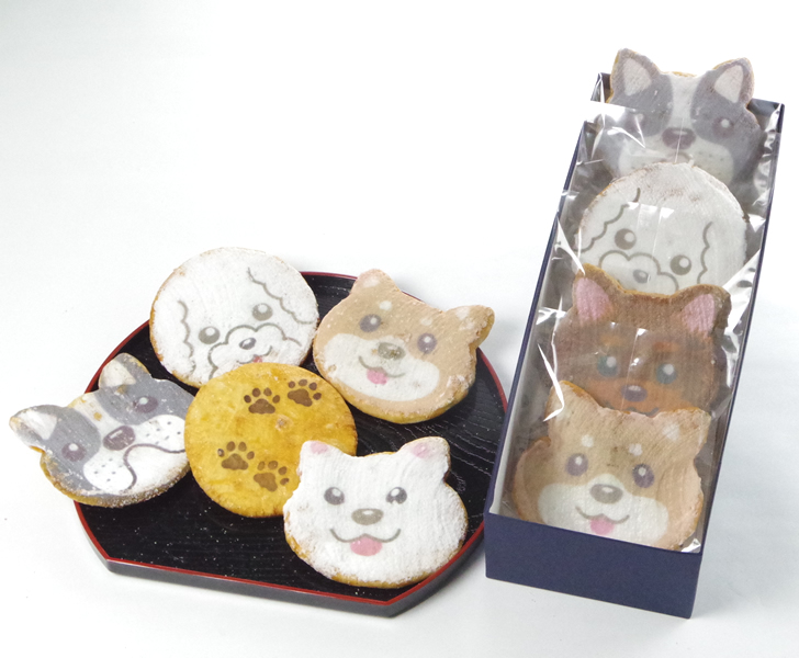 福々いぬ煎餅・わんべい（せんべい・豆・プチギフト・季節菓子処