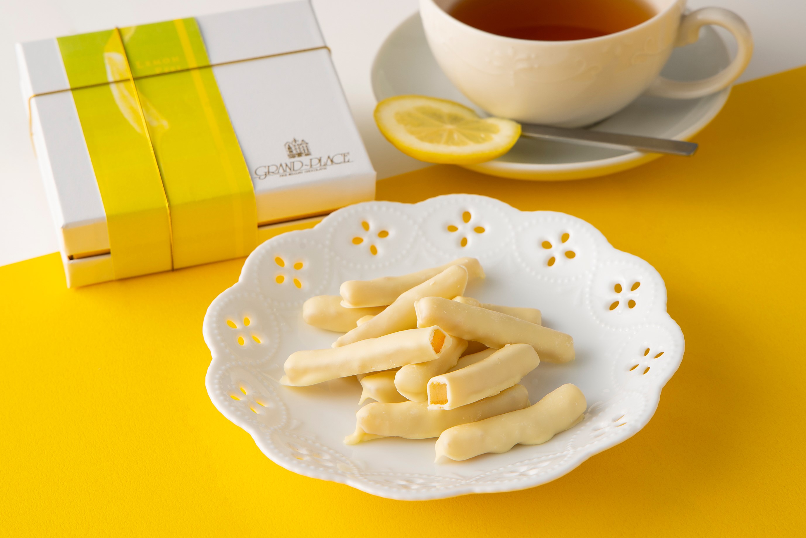 檸檬(レモン)ピールチョコ 70g（グランプラス）｜おとりよせネット
