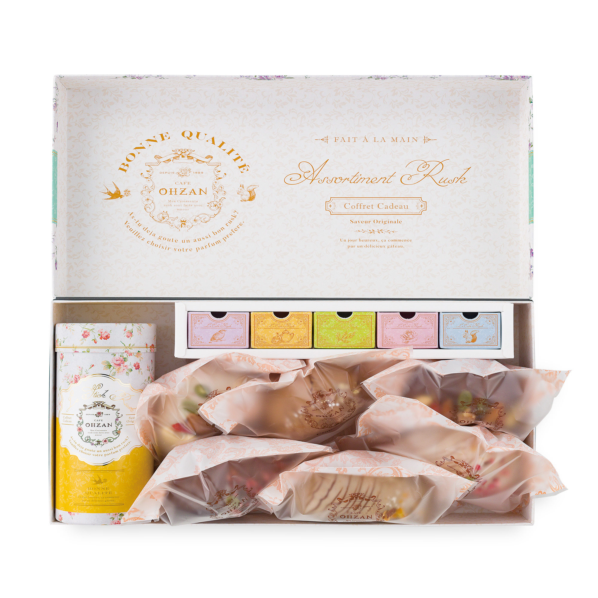 コドリア　ランチョン　オトガ、オトカフェ　セット ギフトセット アソートメント C（ラスク）（CAFE OHZAN（カフェ