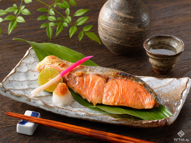昆布漬け二段仕込み！秋鮭山漬け特大切り身（5切入）（通販専門店