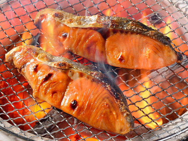 昆布漬け二段仕込み！秋鮭山漬け特大切り身（5切入）（通販専門店