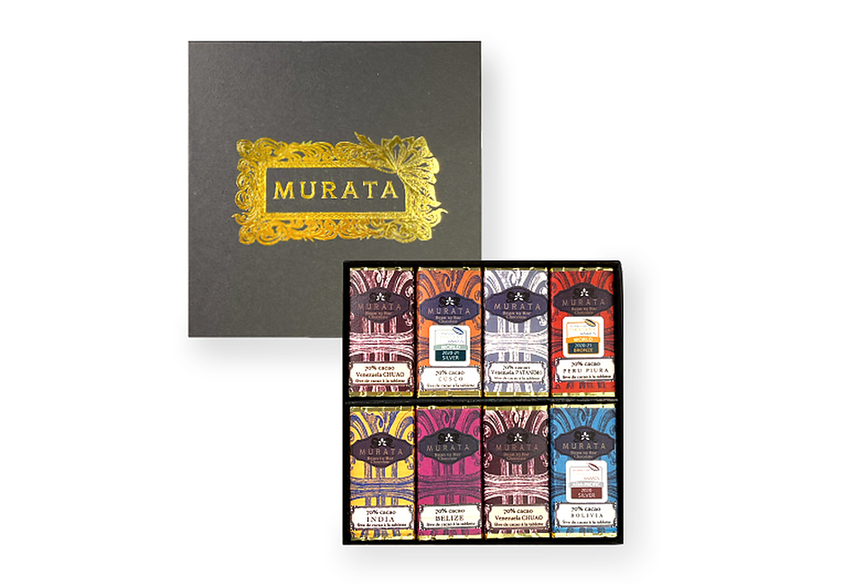 MURATA デギスタション70%ギフトボックス8枚入（ショコラナビ